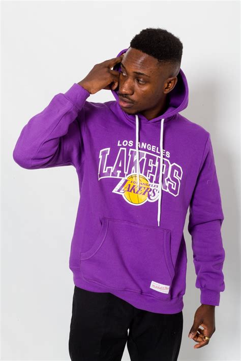 los angeles lakers mitchell and ness|mitchell and ness lakers hoodie.